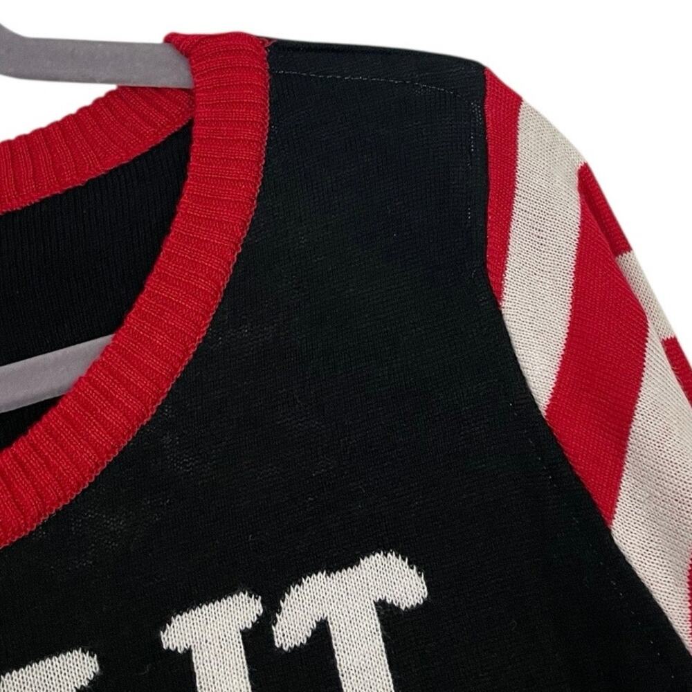 Tipsy Elves LED Light Up Get Lit Ugly Holiday Chr… - image 3